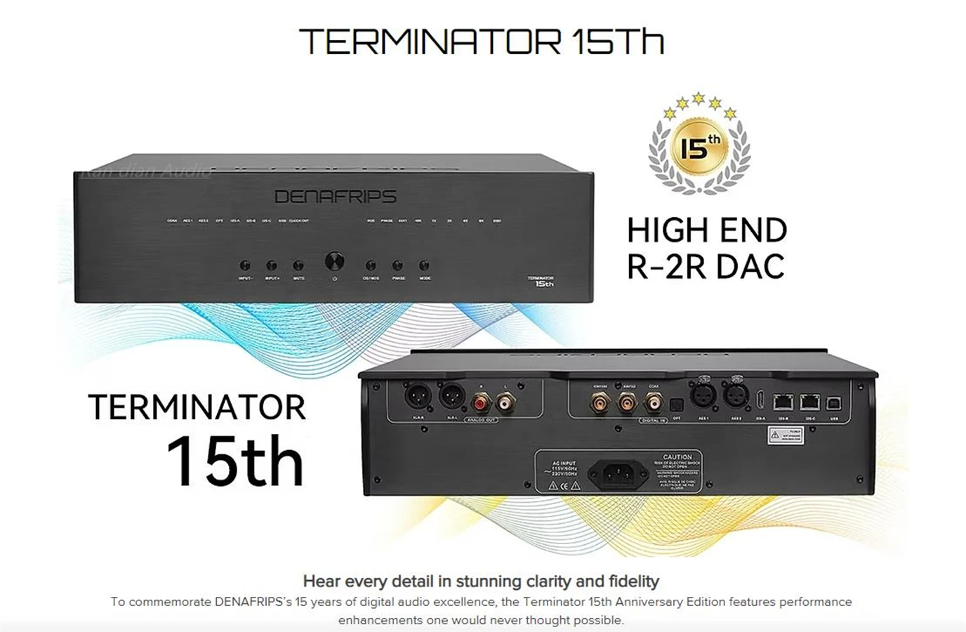 DENAFRIPS TERMINATOR 15TH R2R+DSD DAC