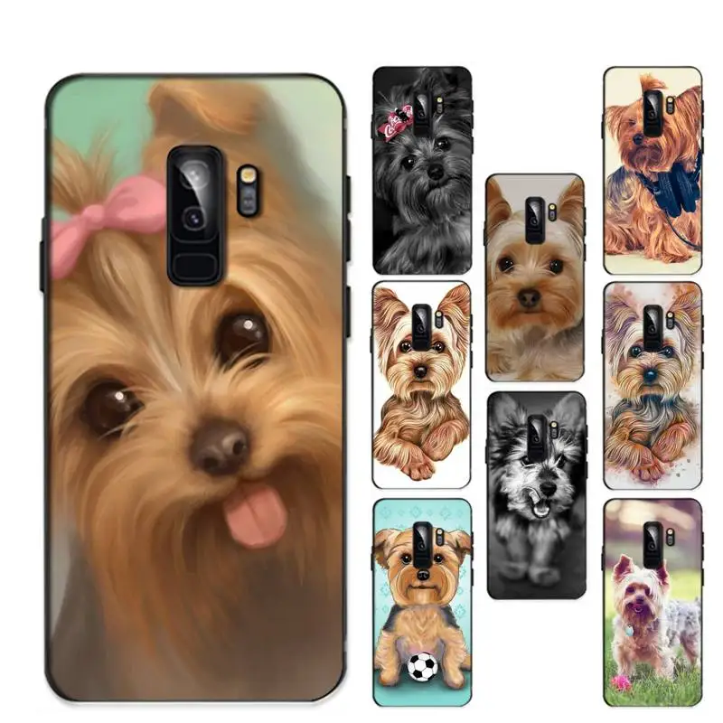 

cute Yorkshire terrier dog Phone Case For Samsung Galaxy S 20lite S21 S21ULTRA s20 s20plus for samsung S 21plus 20UlTRA capa