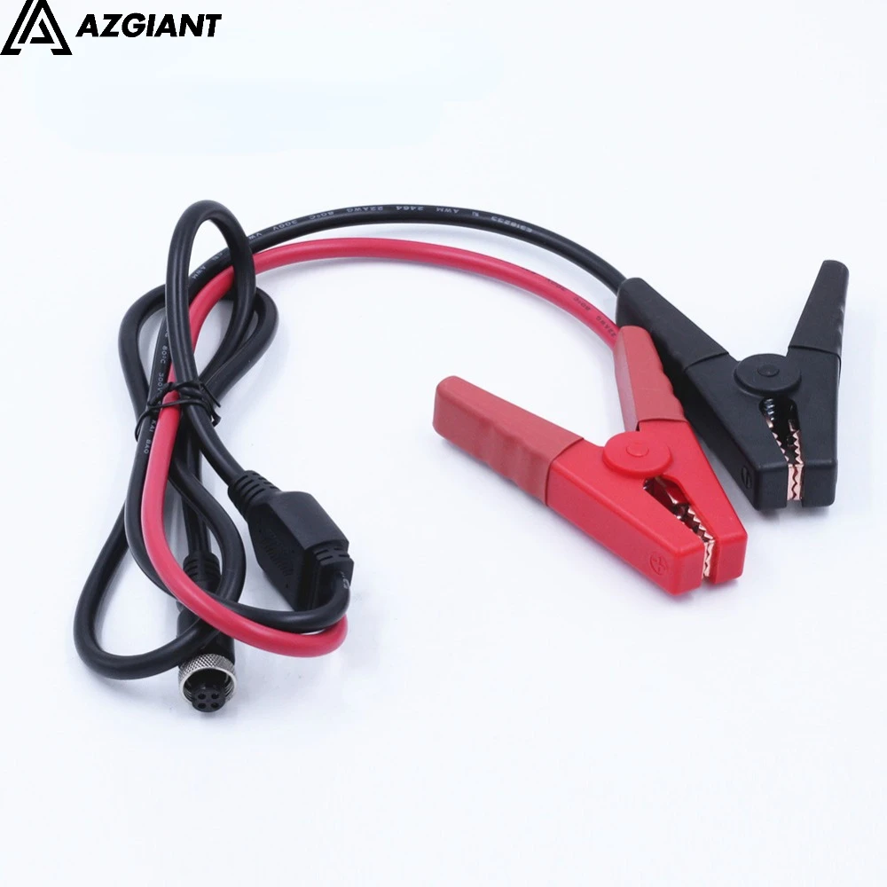 

Черно-красный кабель с зажимом под крокодила для тестирования аккумулятора BST460 BST760 для Анализатора аккумуляторов lancol 468 568 768