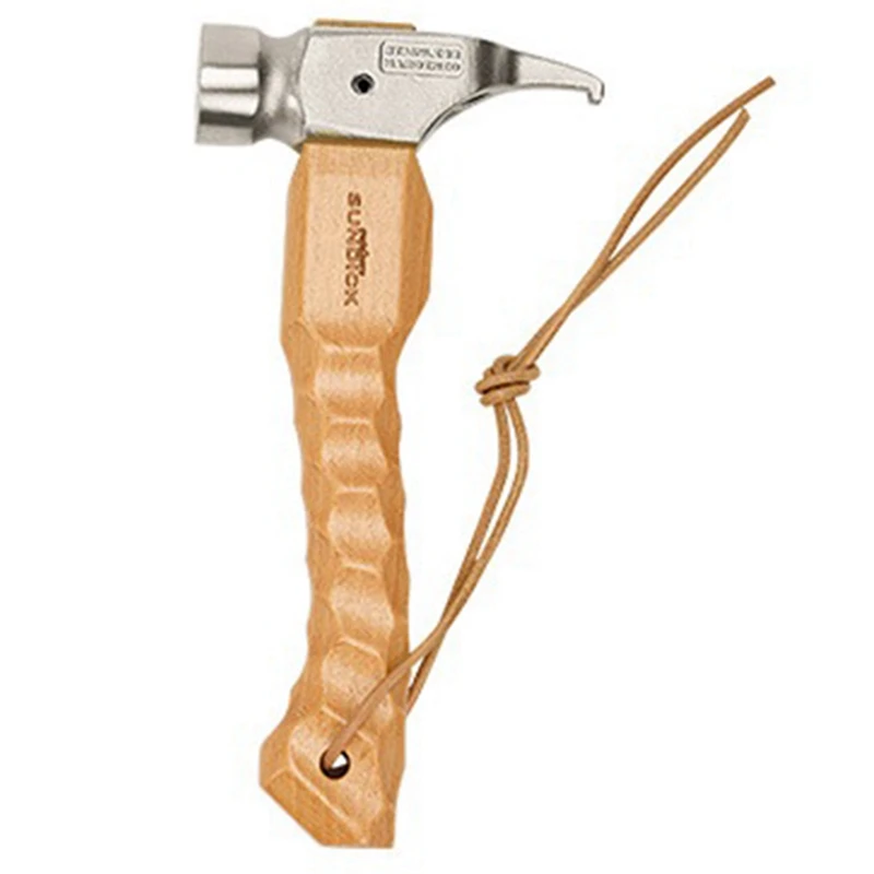 

SUNDICK Outdoor Mountaineering Tent Hammer Multifunctional Camping Tool Pile Puller Ground Nail Hammer Head Hammer