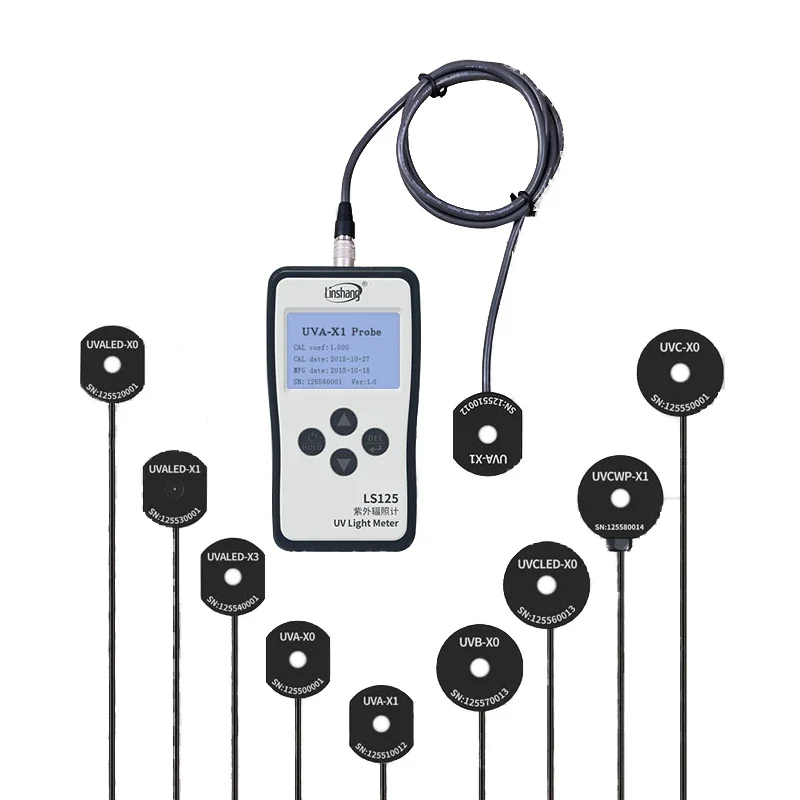 Датчик Linshang UV Probe UVA-X1 для LS125 измеритель интенсивности УФ проверка облучения 365 нм