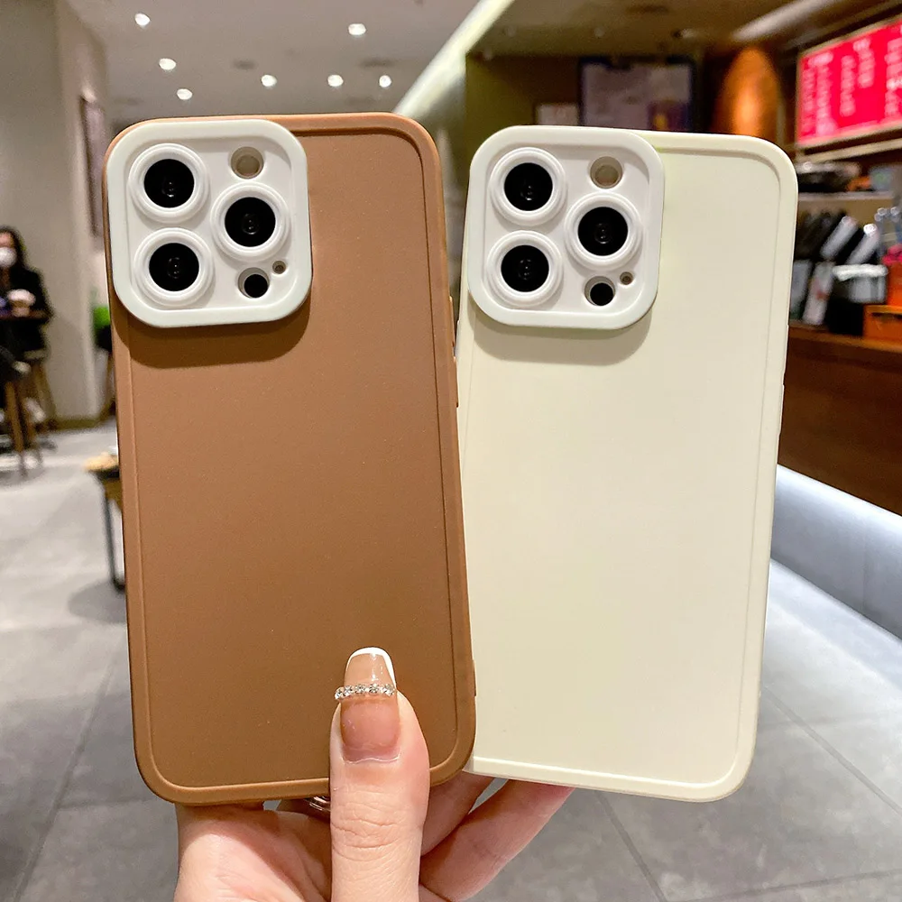 

Camera Protection Phone Case For iPhone 13 Pro Max 11 12 Pro Max X XR XS Max Case Shockproof Silicone Soft Back Funda iPhone 11