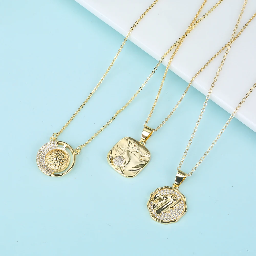 Новинка, ожерелье beslgn из нержавеющей стали с геометрическим отворотом, квадратное ожерелье с кулоном blamonb, высококачественное украшение для мужчин и женщин