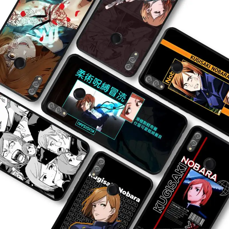 

Kugisaki Nobara Jujutsu Kaise Phone Case For Huawei honor 10Lite 10i 20 8x 10 for Honor 9lite 9xpro Back Coque