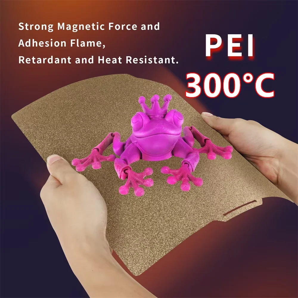 Фото Двусторонняя нагреваемая PEI-пластина Bambulab Plate P2S 257x257 мм для 3D-принтеров Bambu Lab P1P, P1S, A1, X1, X1C, X2D №2