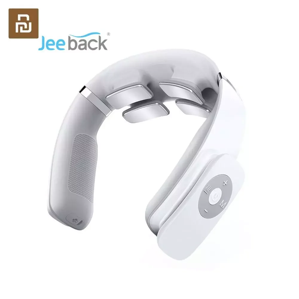 

Массажер Youpin Jeeback G3 Электрический беспроводной для шеи, устройство для снятия боли в шее, 4 вибратора для головы и шейного отдела позвоночник...