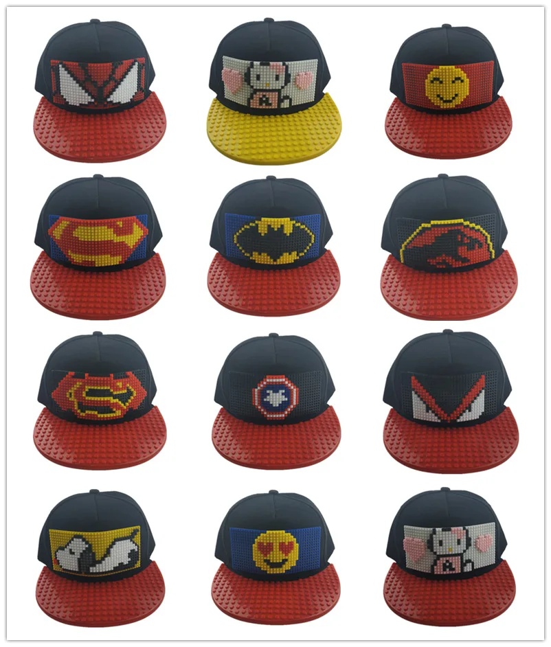 Новый индивидуальный конструктор сделай сам сборная Кепка для взрослых и детей