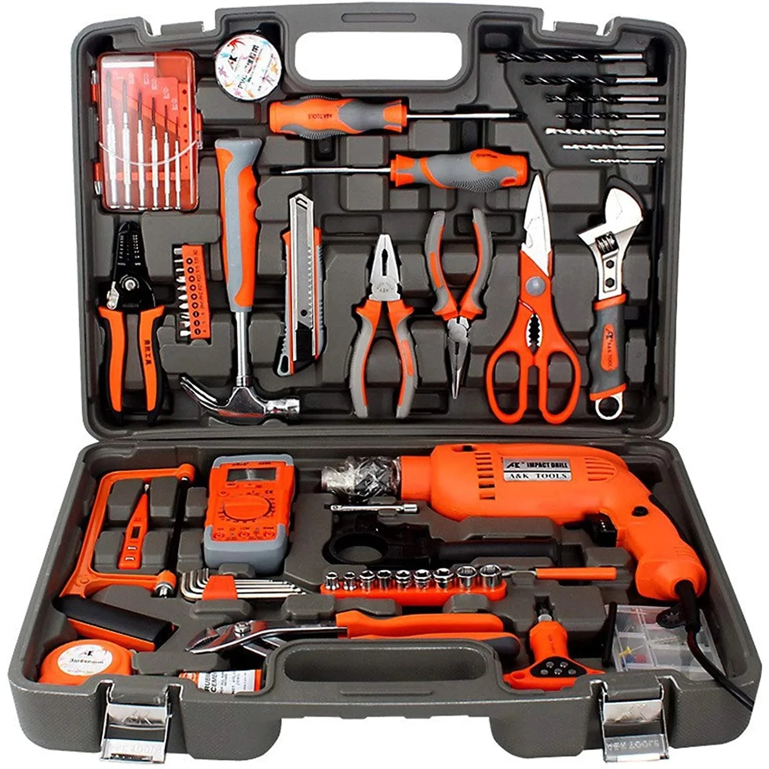 

New low price Professional Repair Tool Kit Hardware Tool Set Electrician Set Household Manual Tool Box Wall Plate
