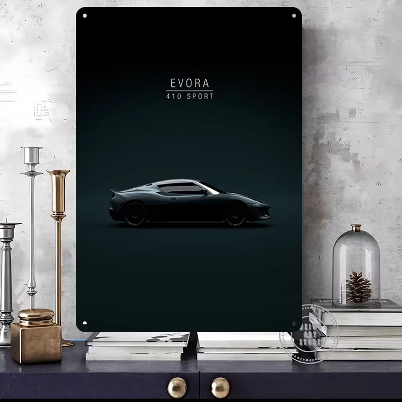 Фото Металлические постеры Lotus Cars: настенные винтажные таблички из жести с возможностью индивидуализации для фанатов, гаража, мансэйва, дома и декора комнаты №2