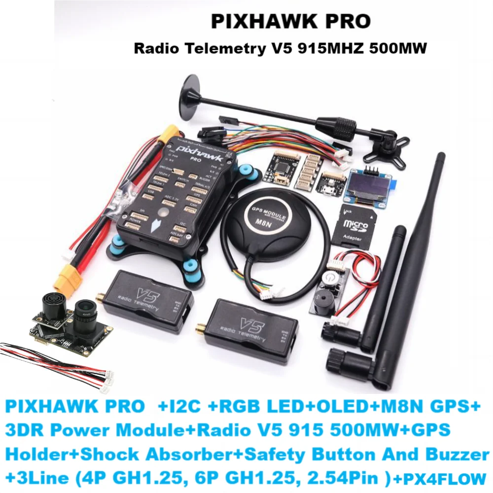 PIXHAWK PX4 2.4.8/PRO/6C PRO PX4FLOW PIX 32 Контроллер полета Автопилот с 4G SD AN Квадрокоптер Ardupilot