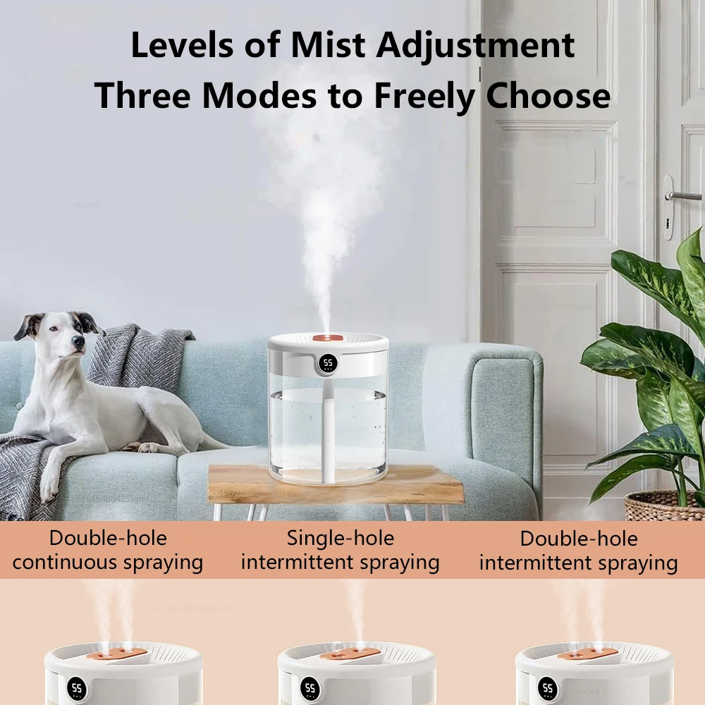 Увлажнитель-Ароматизатор воздуха с двойным распылителем 2 л