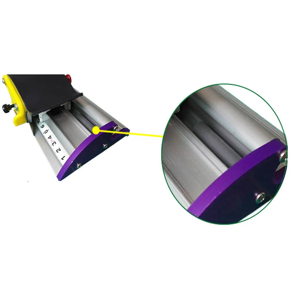 Ручная линейка для резки из алюминиевого сплава Антискользящая позиционирующая