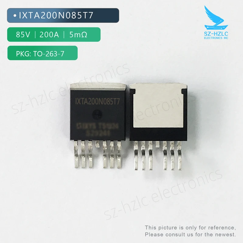 

IXTA200N085T7 Nmos electronic component IC Chip 2023 NPN Transistor MOS diode original Electronic D2PAK Components