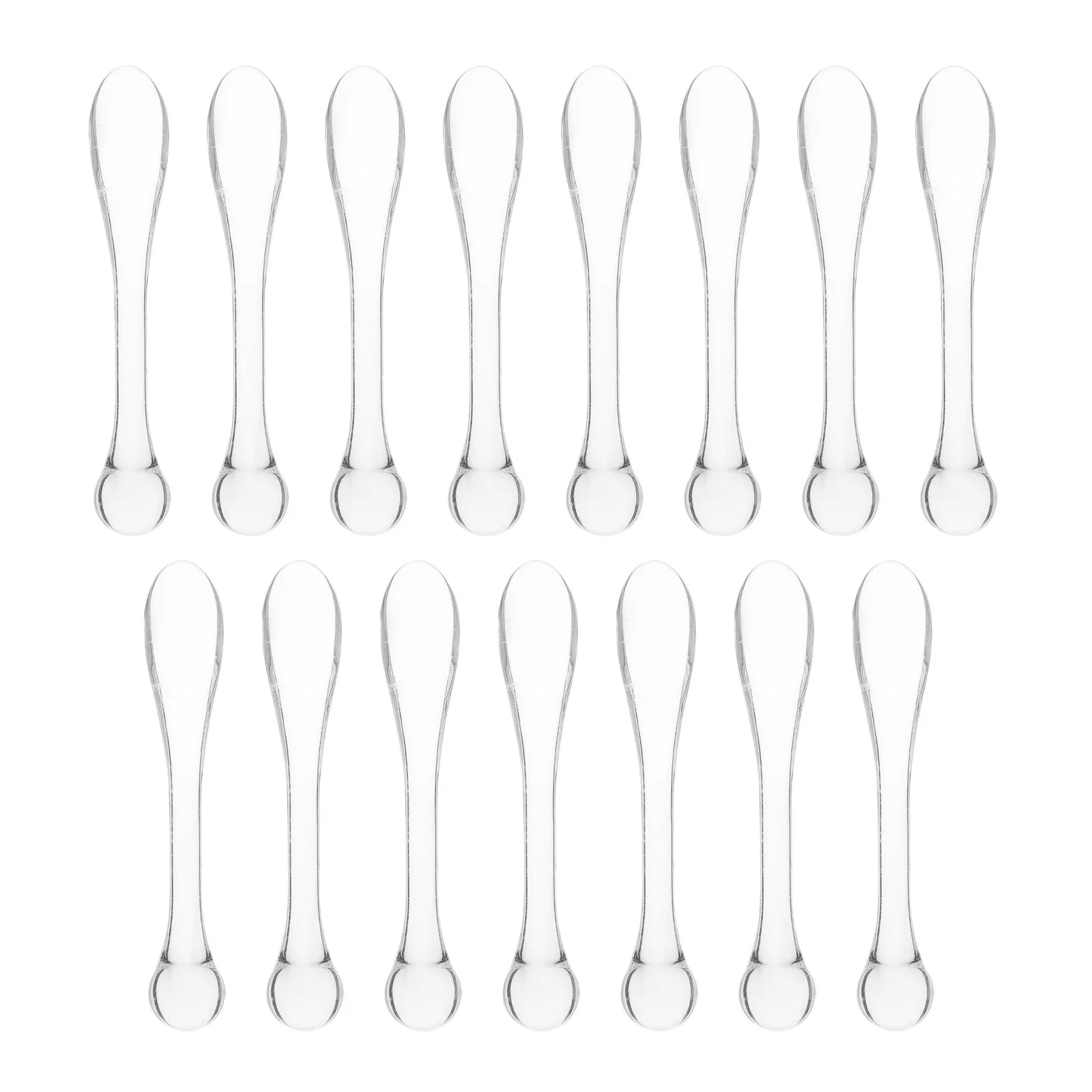 

15 Pcs Scraper Mini Makeup Spoons Mask Applicator Cream Extract Tool Eye Applicators Facial Digging