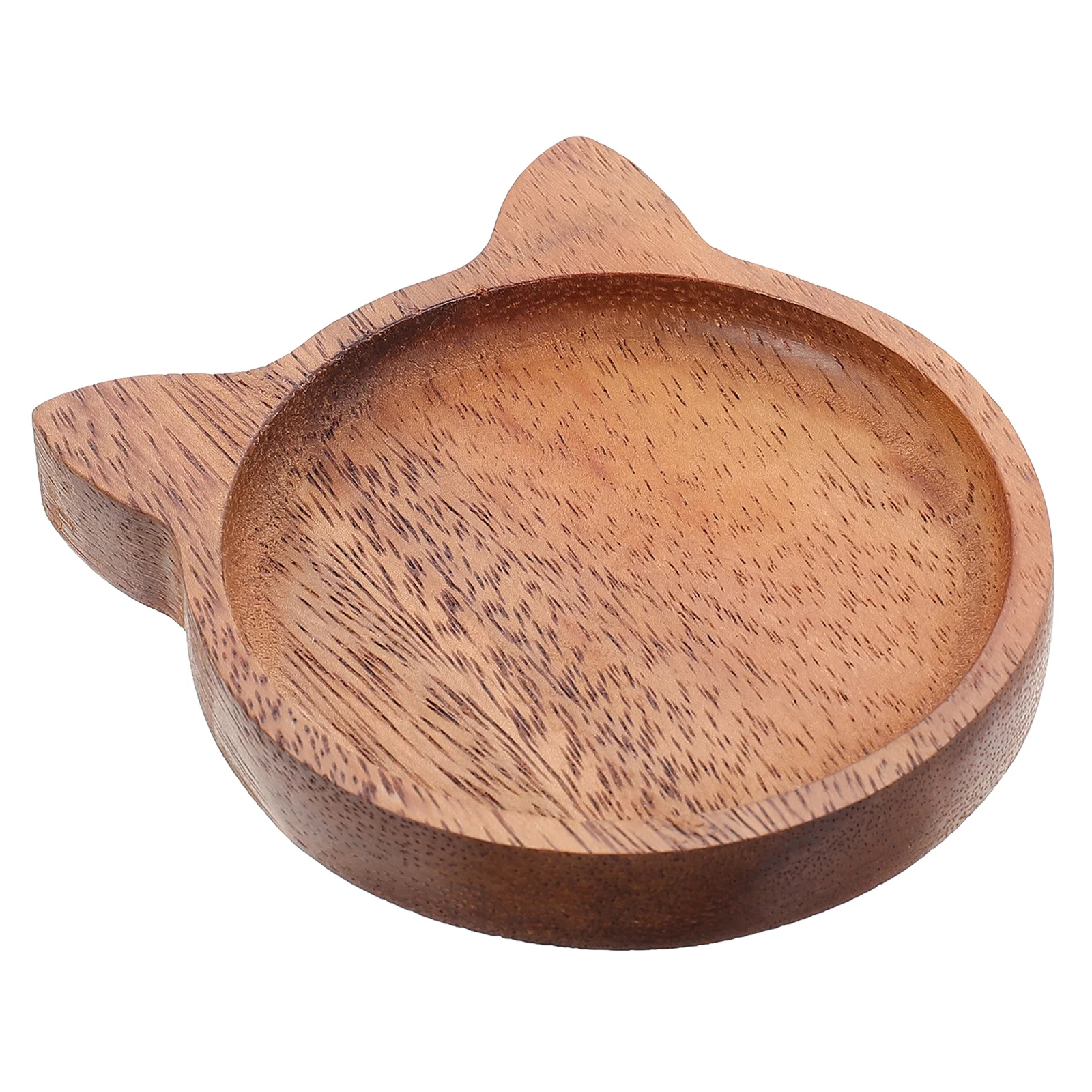 

Rest Spoon Tray Holder Wooden Plate Serving Fork Stand Utensil Wood Chopstick Ladle Snack Rack Cooking Tea Spatula Dishes Cat