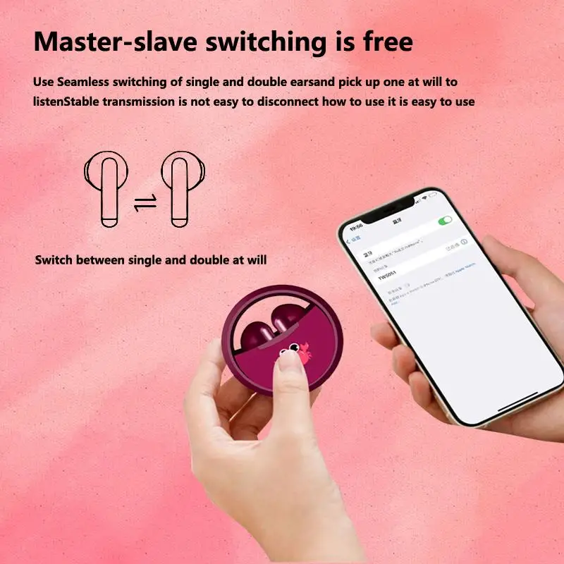 

Malata TWS046 V3 Bluetooth Headset Rotary Face Value Ceiling