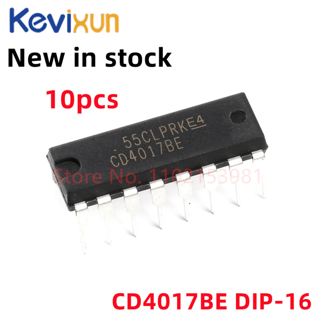 10 шт./лот CD4017 CD4017B DIP-16 CD4017BE DIP 4017 IC новый оригинальный