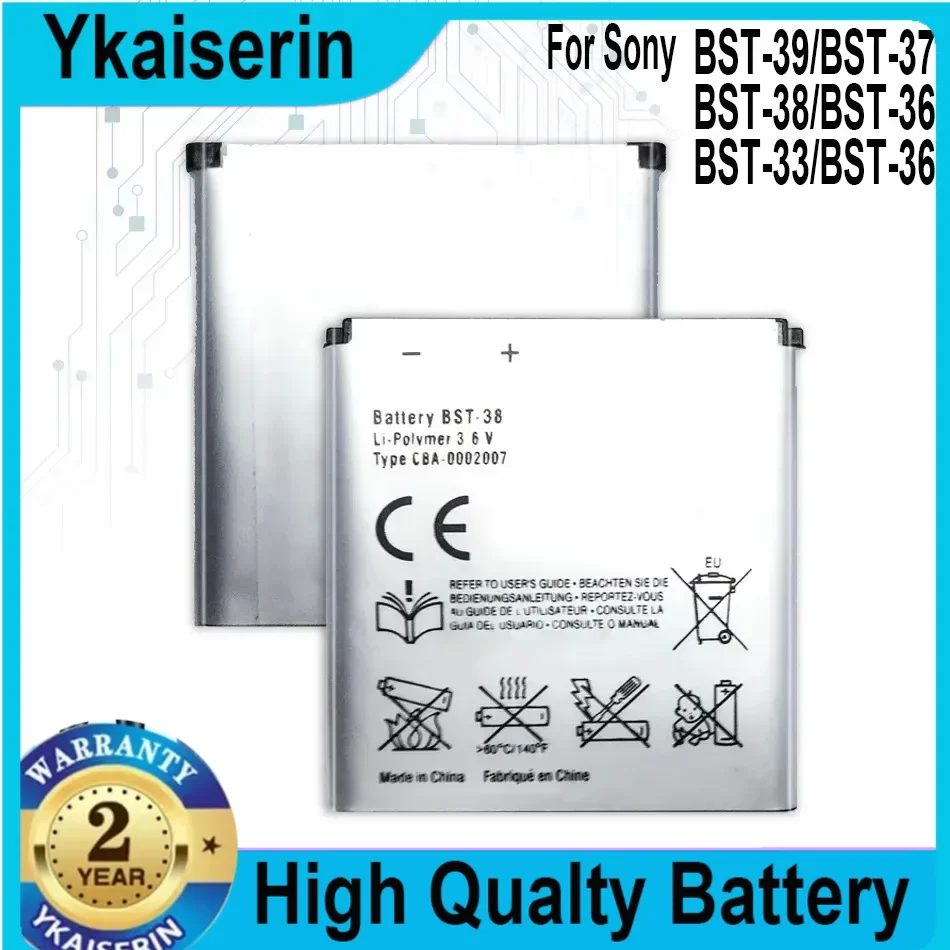 Для Sony Ericsson аккумулятор BST-33 BST-38 BST38 BST-37 BST37 BST-BST BST36 BST-39 BST 39 33 36 37 38 BST39