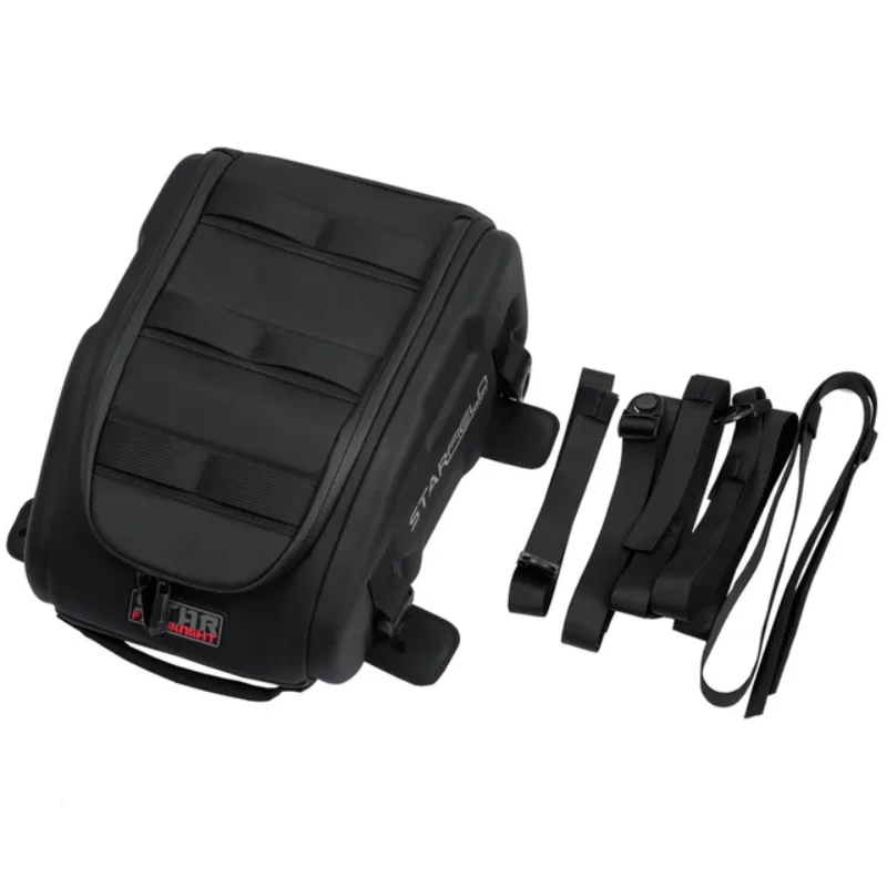 Многофункциональная сумка на заднее сиденье мотоцикла Star Field Knight, передняя сумка на бак, магнитная сумка для масла с водонепроницаемой крышкой