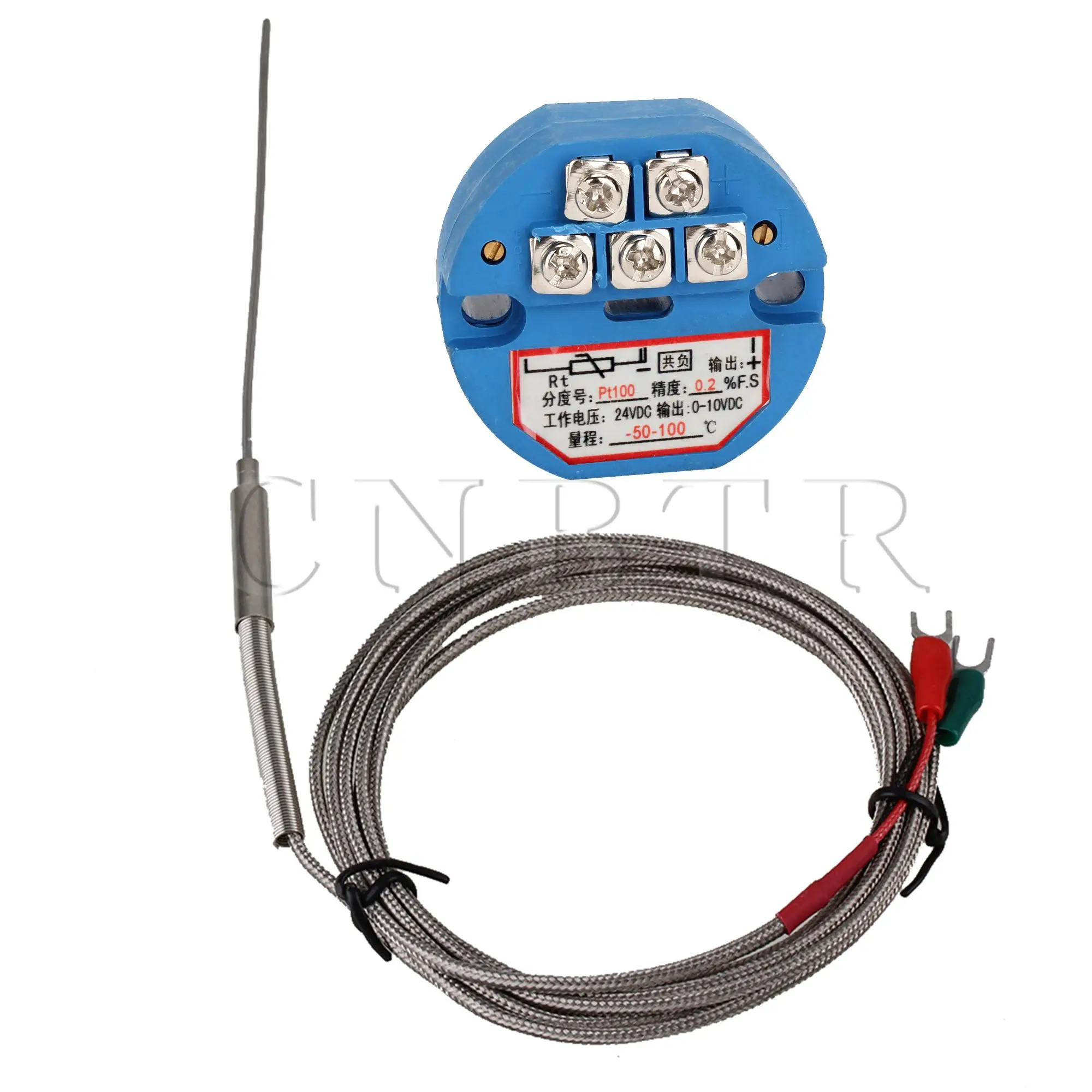 

CNBTR Industrial Temperature Transmitter Converter Set DC24V -50 - 100 Degree