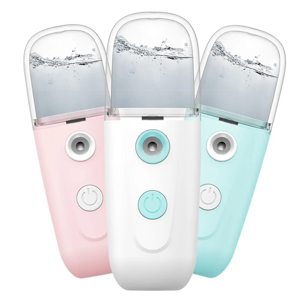 

35ml Portable Face Mist Sprayer Deep Moisturizing USB Humidifier Atomizer Facial Steamer Skin Care Tool Beauty Supplies