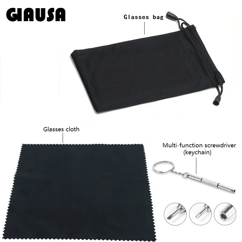 

(This product is not sold separately, must be purchased with glasses) Glasses Bag,Glasses Cloth,Multi-Function Small Screwdriver