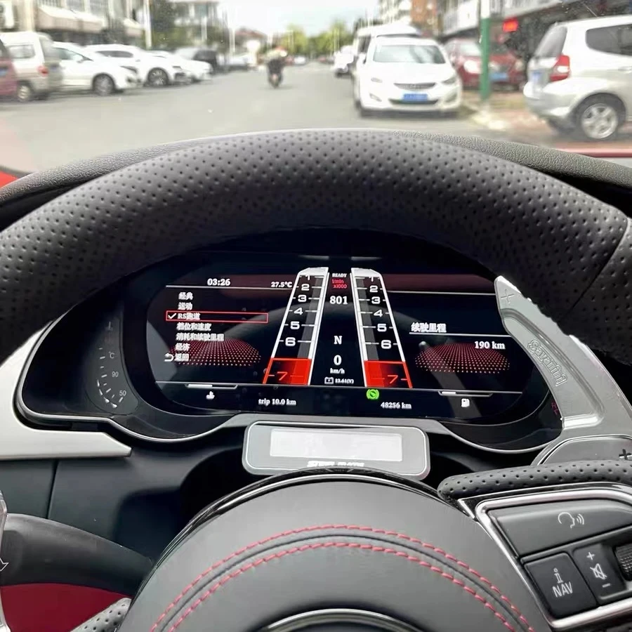 10 25 дюймовый ЖК-дисплей CARPLAY цифровой Виртуальный кабина кластер для Audi A5 S5 2008-2016