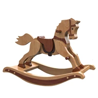 handcrafted and personalized wooden rocking horse gift for kids boy or girl toys antique toys toddler
