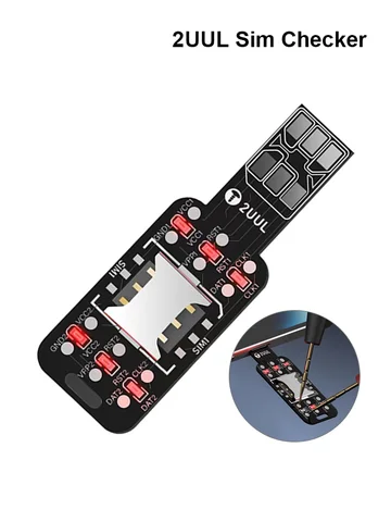 2UUL Тестер SIM-карты для ремонта телефонов