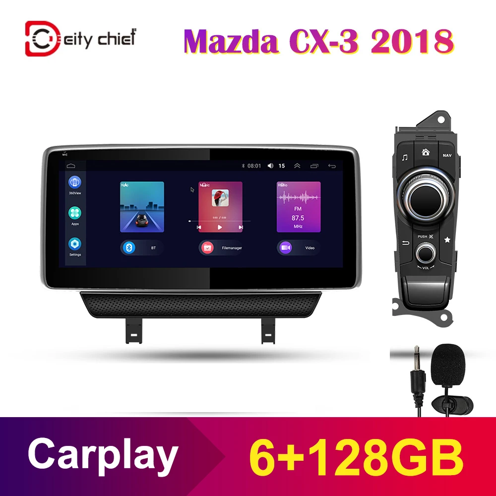 

10.25" Car Radio for MAZDA 2 CX-3 CX3 2014 - 2021 Car Multimedia Player Android Navigation GPS