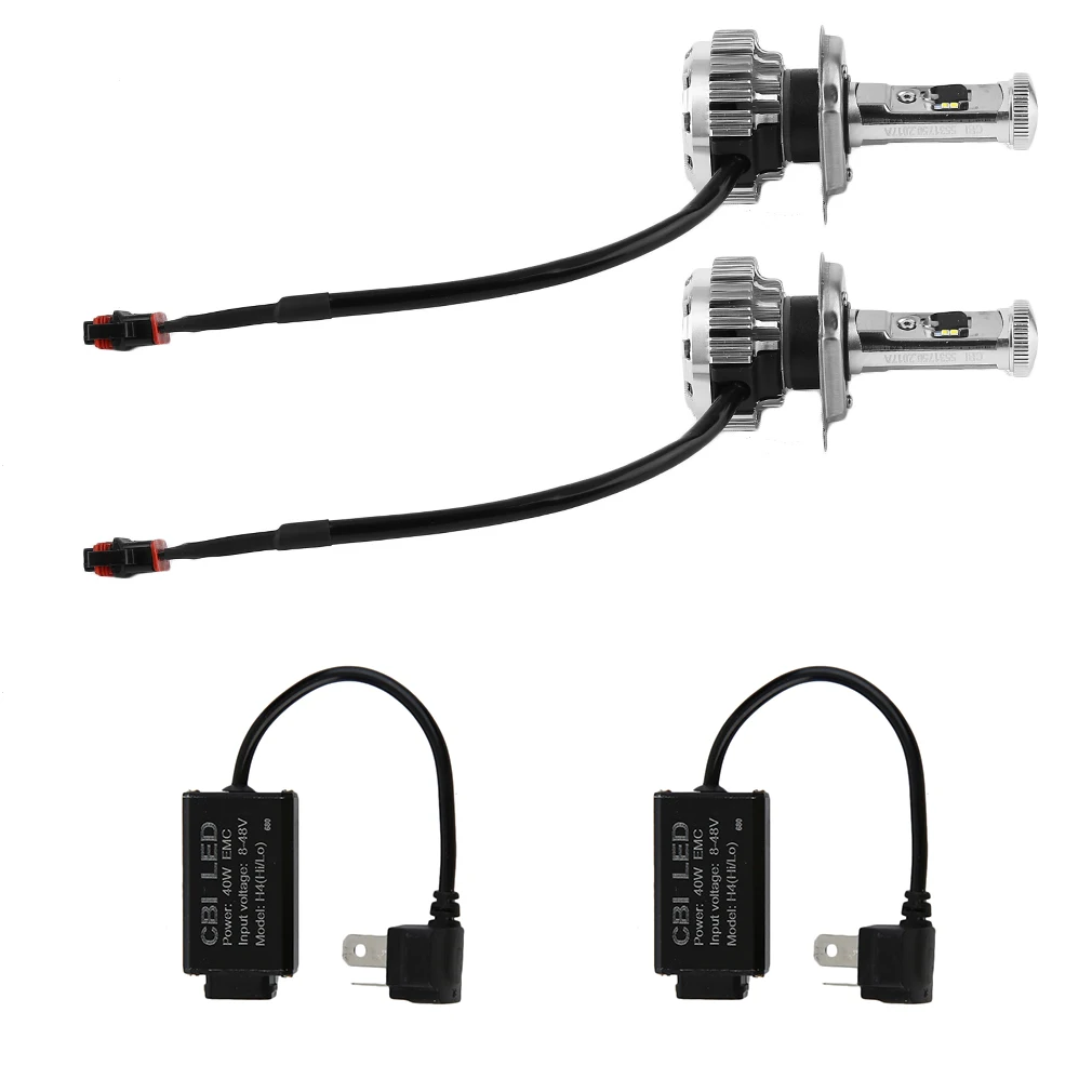 

New Super bright Clear Beam Car Head Lights 6500K 252W 25200LM Head Lamp Throw Light On Road High Low Beam Bulb Set