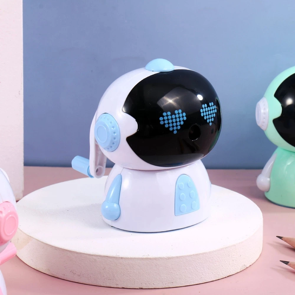 

Jeffan 1Pcs Cute Cartoon Manual Pencil Sharpener Mechanical Durable Pencil Sharpener Creative Student Stationery School Supplies