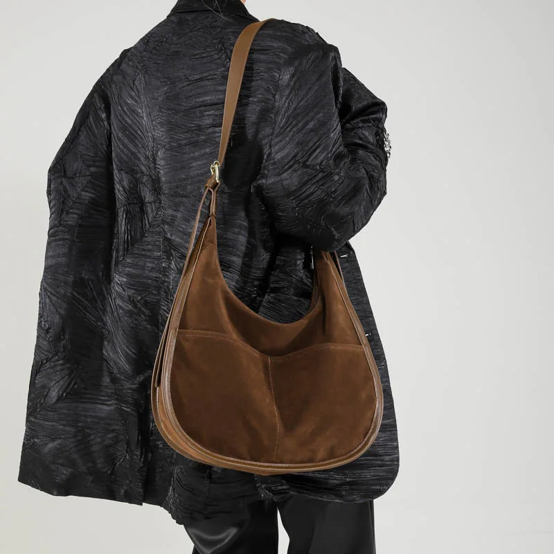 Сумки на плечо женская сумка-хобо для женщин зима 20225 новый тренд ретро Y2K