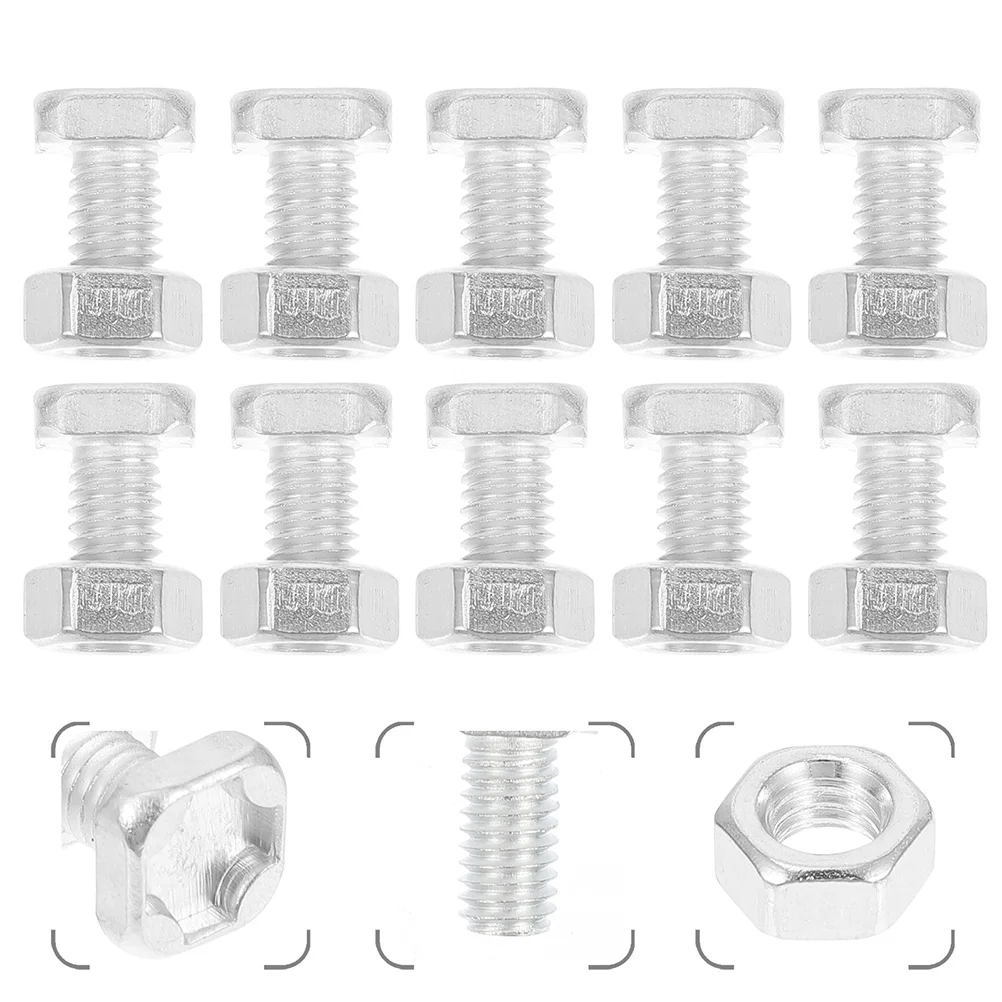 

Greenhouse Bolts Nuts Aluminum Bolt Nut Cropped Supplies Garden Replacement Screws Kit Assortment Washers Gasket Flat Washer