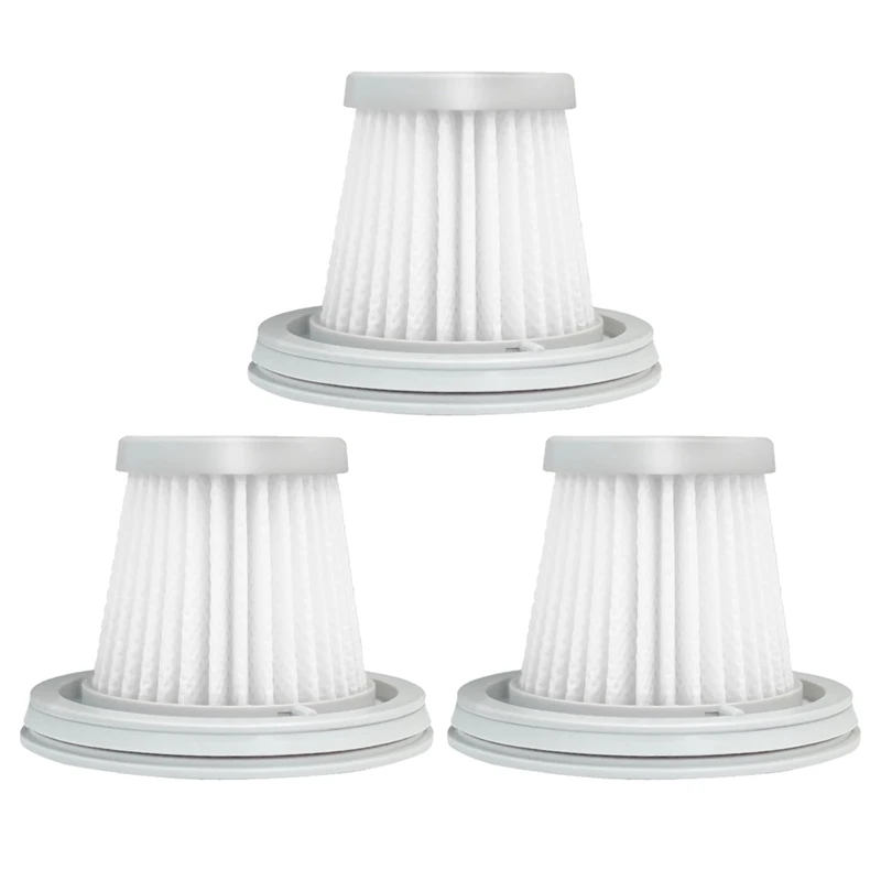 

Фильтр НЕРА Для XIAOMI MIJIA 3 шт., ручной беспроводной моющийся мини-пылесос для дома и автомобиля, запасные части