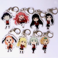 anime bet kegurui figure pendant acrylic keychain cartoon bag ornament fans collection student toys decor