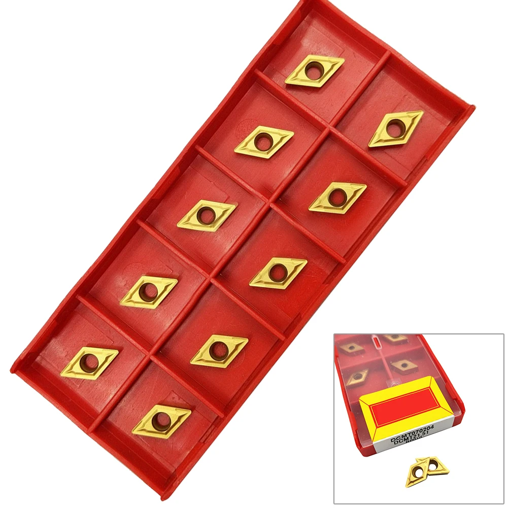 Для SDJCR L Держатель DCMT 070204 Токарные пластины Твердосплавные токарные BP010 DCMT21 51