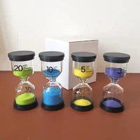 15101530 minute sand clock hourglass hourglass timer school kids play decoration kids gift sand timer home decor