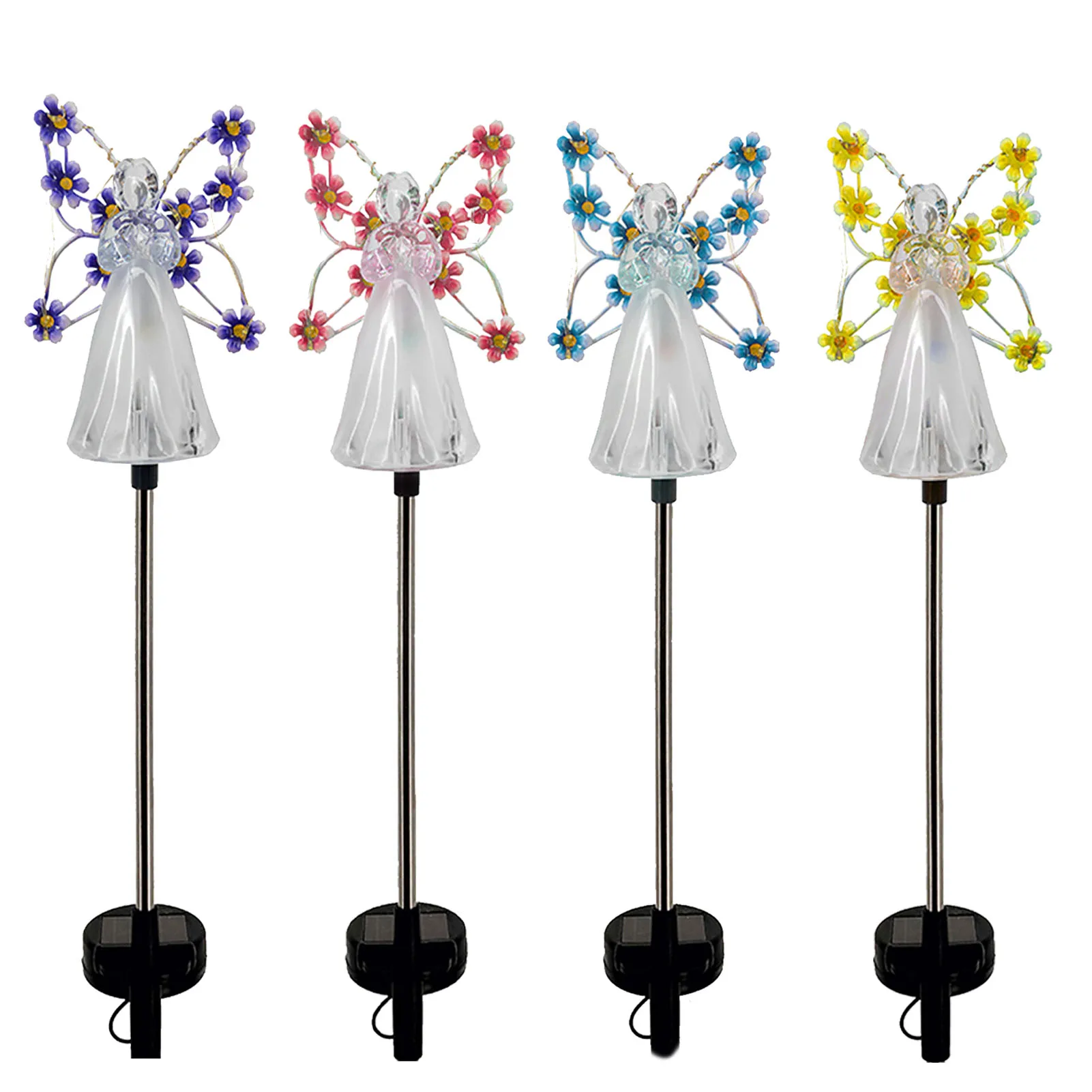 

Angel Solar Garden Stake Light with a Wide Range of Uses and Exquisite Workmanship Outdoor Decorations for Paths Sidewalks