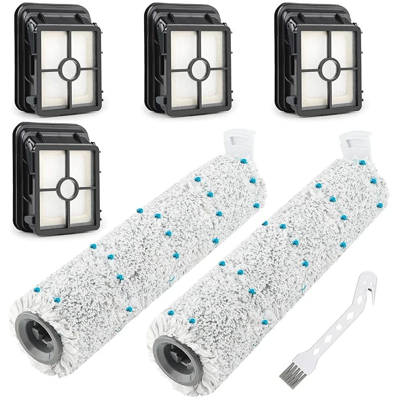 

For Bissell Cordless Max 1866 2554 2590 Series Vacuum Cleaner Replacement Multi-Surface Brush Roll And Vacuum Filter