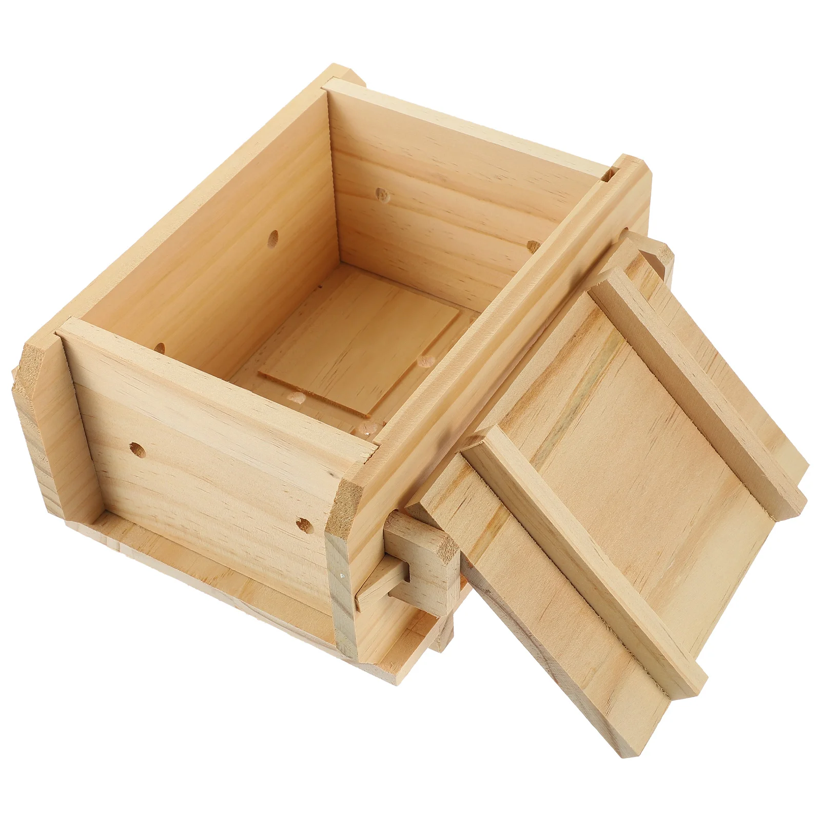 

Home Tool Set Homemade Cheese Press Tofu Squeezer 16x16cm Tofu Press Mould Kitchen Utensils Set Tofu Box Press DIY Tofu Mold