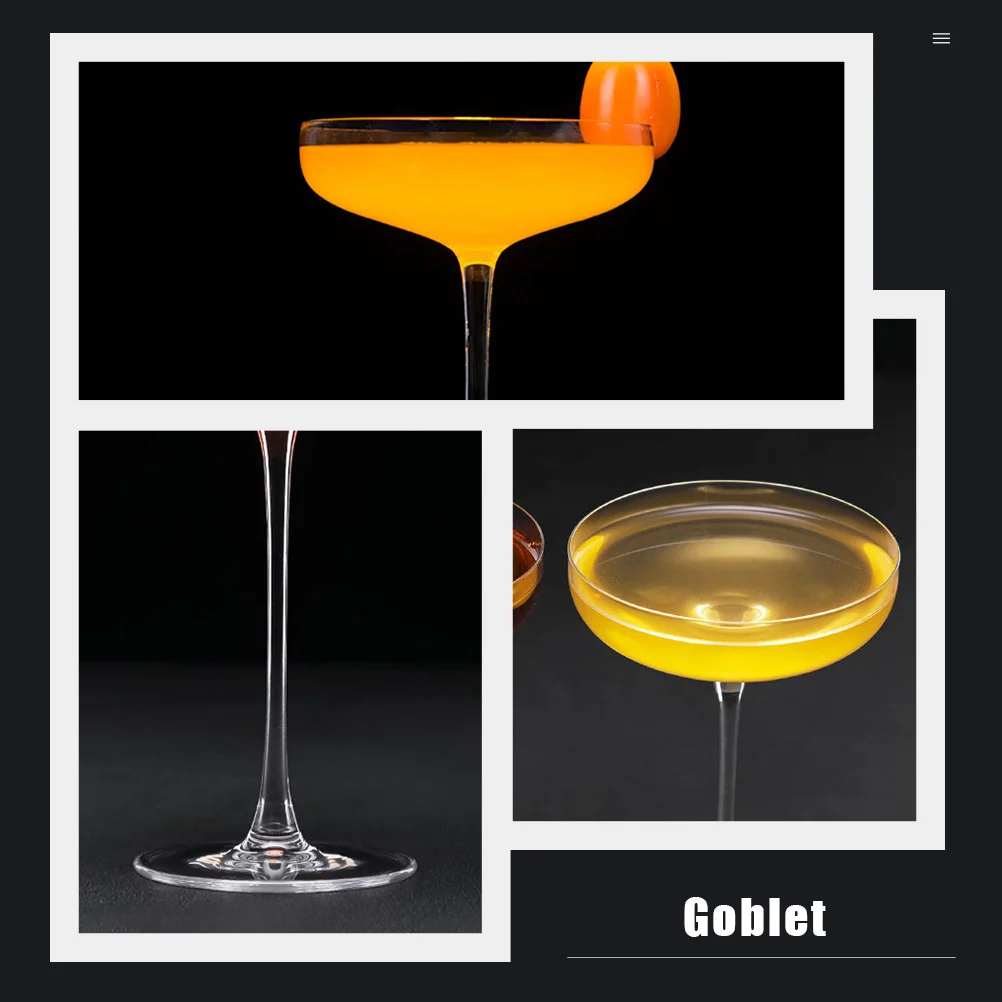 Бокал для коктейлей Красный Grappa Старые модные очки Келиты Джин Кристалл