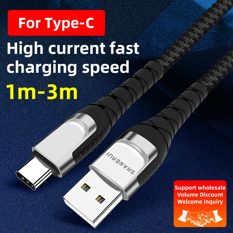 

Кабель usb c, кабель типа c, шнур для быстрой зарядки и передачи данных, зарядное устройство, usb-кабель c для Samsung s21, s20, A51, xiaomi mi 10, redmi note 9s 8t
