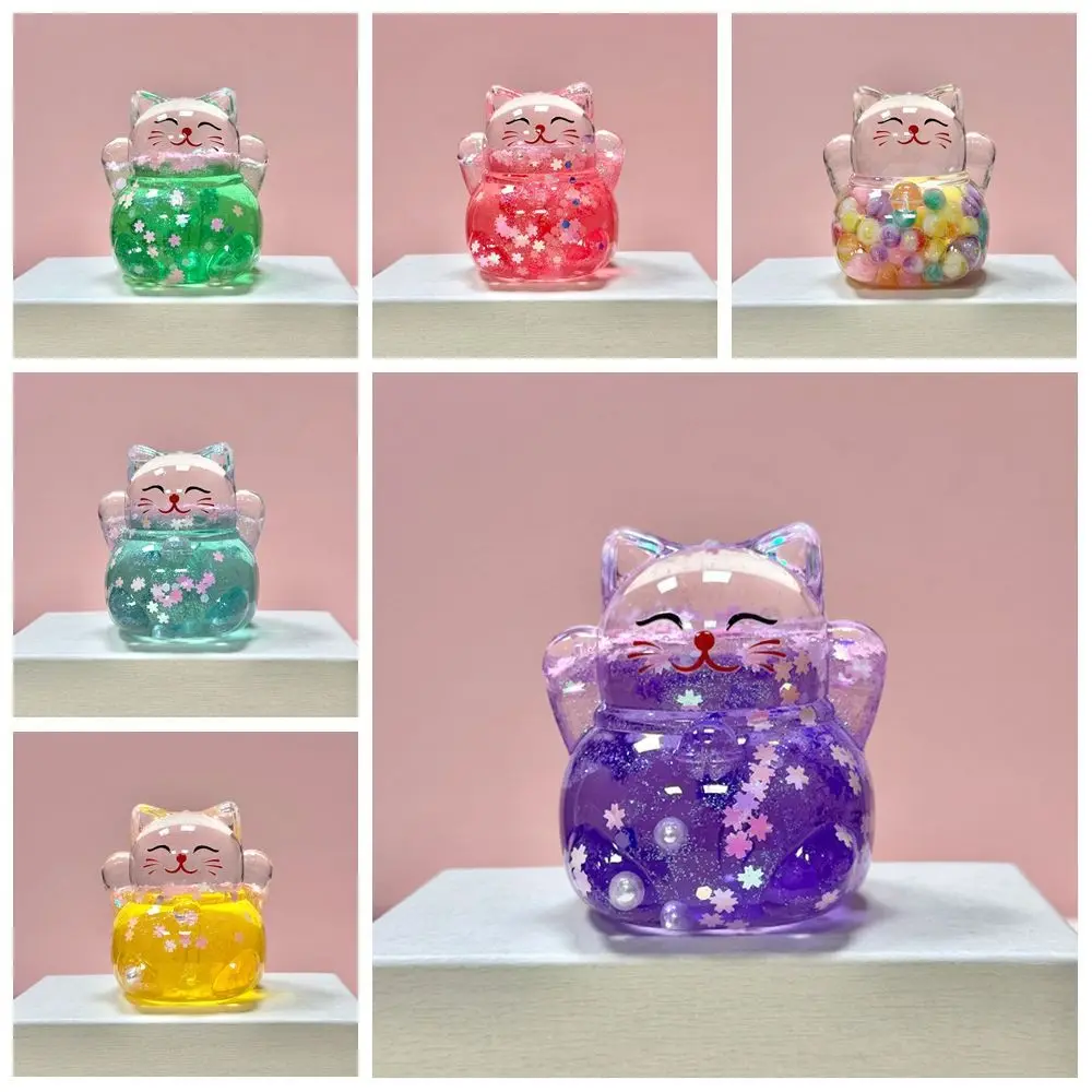 Nagaya Fortune Cat ярких цветов куклы-кошки блестящие милые куклы настольные украшения
