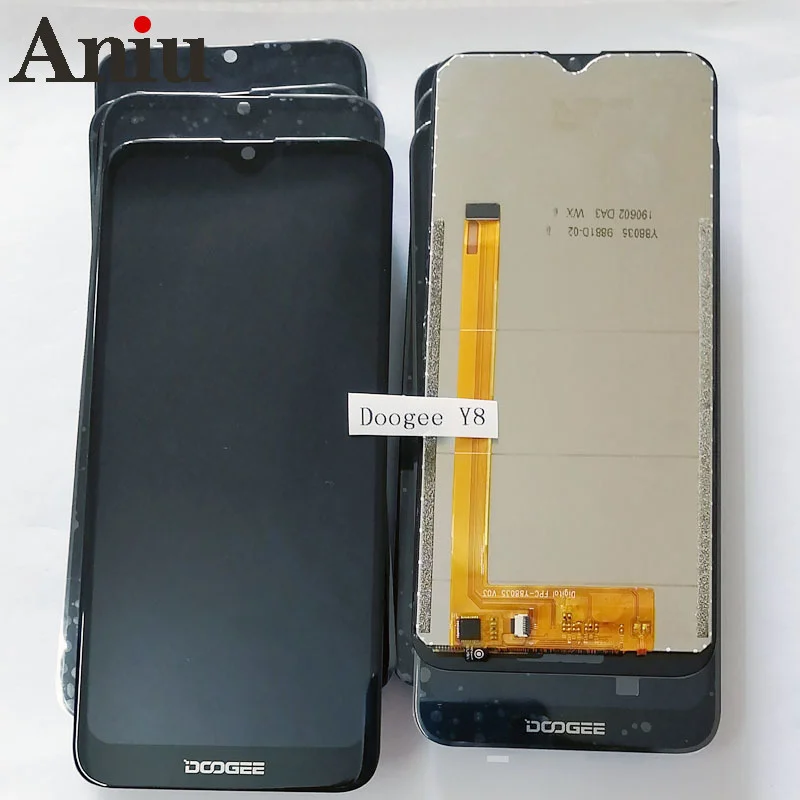 

Для оригинального ЖК-дисплея Doogee Y8 + детали для замены + инструменты для телефона 6,1 дюйма для полноэкранного дисплея Doogee X90L