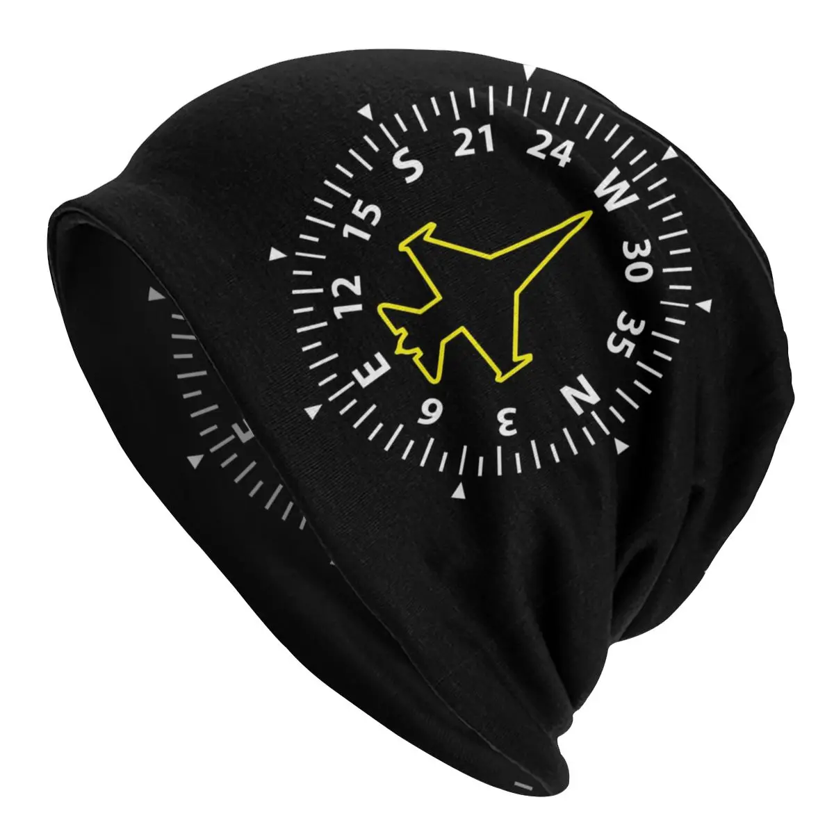 

Jet Fighter Pilot Bonnet Femme Cool Knitting Hat For Men Women Warm Winter Aviation Airplane Aviator Beanies Caps