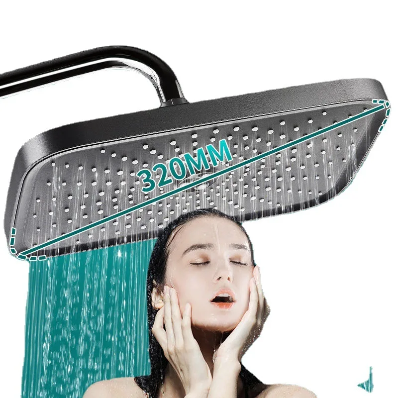 Насадка для душа тропический дождь поворот на 360 °