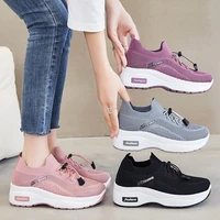 new womens shoes 2022 new inner heightening breathable thick soled sneakers designer sneakers for women