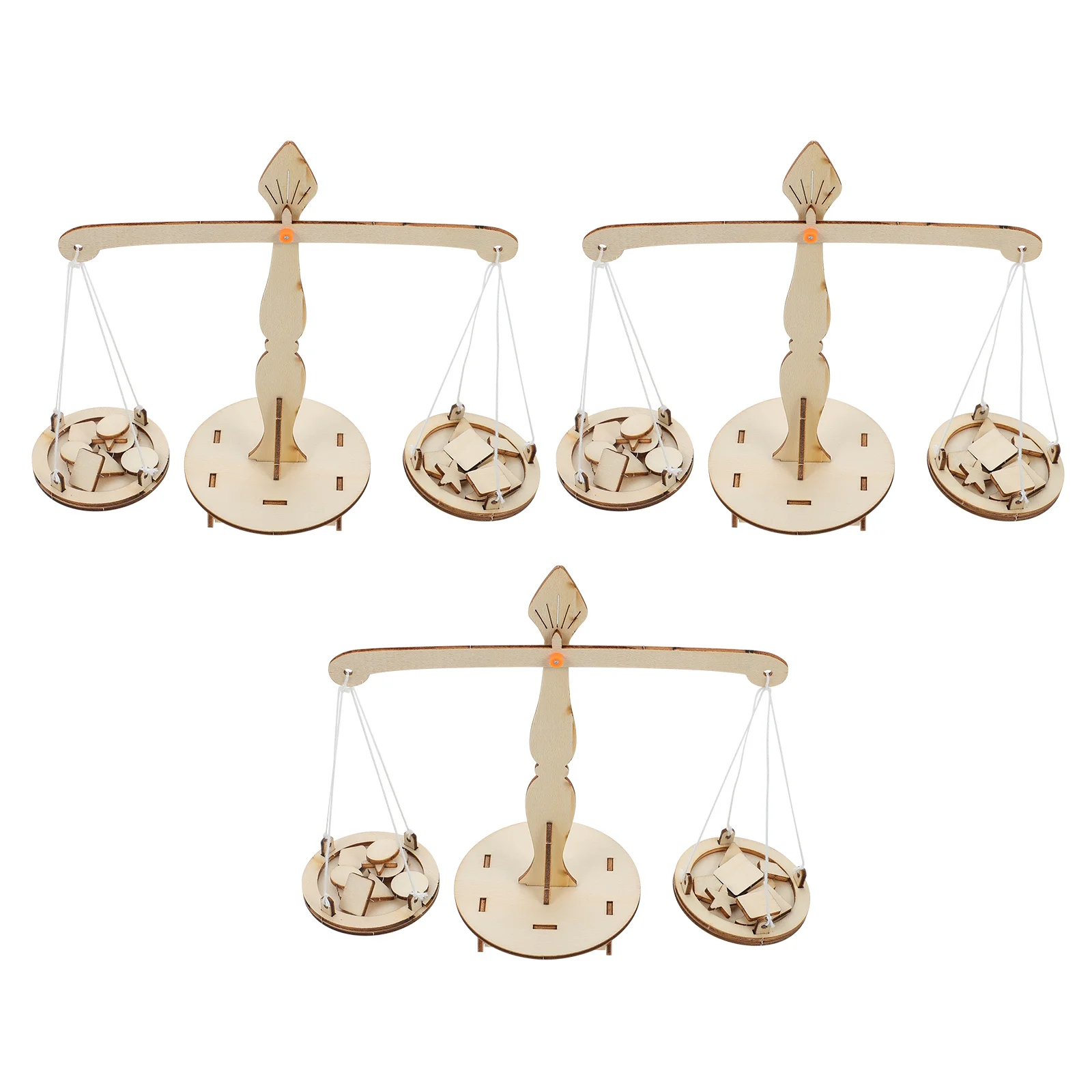 

3 Sets Math Game Math Weighing Scale Kindergarten Scale Preschool Learning Activities STEM Montessori Educational Counting