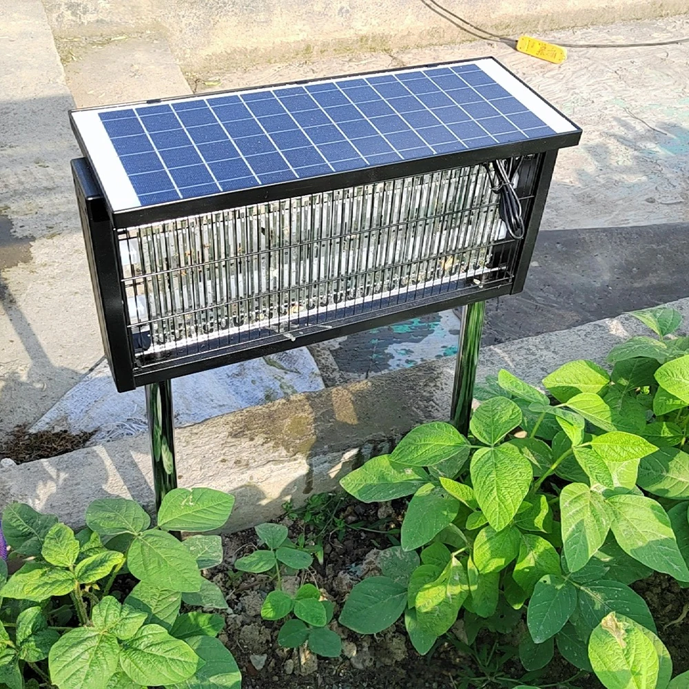Уличная электрическая ловушка для комаров на солнечной батарее